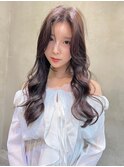 【Lloyd 大宮】ショコラブラウン×韓国風ウェーブ巻き