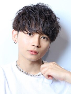 リップス 原宿(LIPPS) 横顔がキマル マッシュパーマ