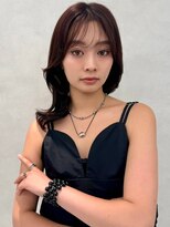 アッシュ 二子玉川店(Ash)&nbsp;くびれヘア/シースルー/デザインカラー/二子玉川