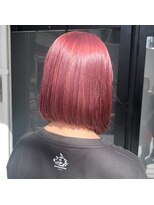 ミル(1001 mille)&nbsp;イルミナカラー/カラー/ピンクレッド/レッドカラー/ボブ