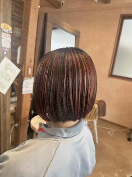 ベベ バイ モップス(be'be' by MOPS) ボブ×アンブレラカラー