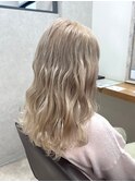 ホワイトベージュ♪
