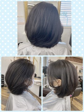 ビーンヘアスタジオ 蒲田(Bean hair studio) ヘアドネーションでバッサリイメチェン☆
