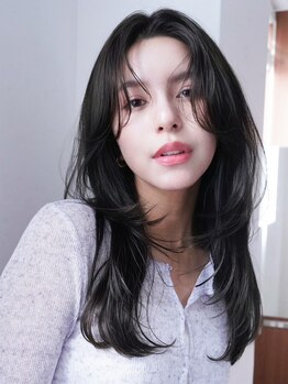 ケーツー 谷町(K-two)の写真/K-twoのカット技術×一色では完成しない絶妙カラーで大人上品ヘアを提案*[レイヤーカット/ボブ/縮毛矯正]