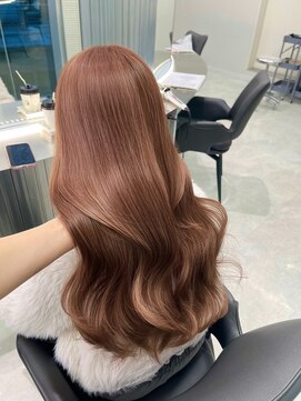 ジーナリア(Xena ria) 《衣織》ピンクベージュ/ケアブリーチ