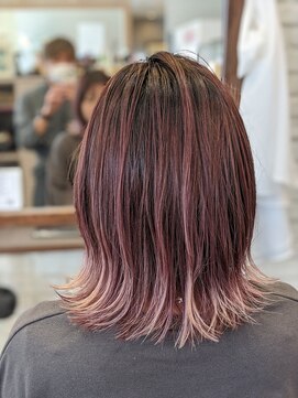 ゼノ(Xeno) 3Dハイライト＆ローライト　ピンク透明感