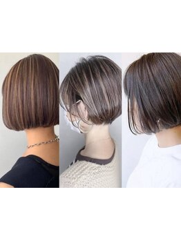 【烏丸】360°魅了する、気品あふれる大人のショート/ショートボブスタイルなら［albasanz］で*