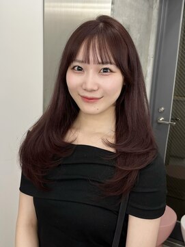 エヌアイ オモテサンドウ(ni omotesando) 大人可愛韓国レイヤー/レイヤーカット