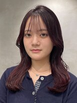 シャルムバイケンジ(Charm.by KENJE)&nbsp;赤髪/艶髪/髪質改善/ブリーチなし/韓国レイヤー/オージュア