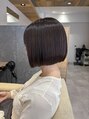 ブルーム ヘア デザイン ドゥーエ(bloom hair design due) こだわりの美髪矯正で自然な艶ボブに♪【美髪矯正】【ボブ】