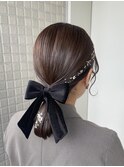 【亜衣莉】結婚式ヘア/横浜ヘアアレンジ/タイト/ローポニー