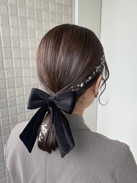 オッジバイケンジ(oggi by KENJE) 【亜衣莉】結婚式ヘア/横浜ヘアアレンジ/タイト/ローポニー