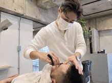 エース 中野(Ace)の雰囲気(理容室の本格シェービングで、清潔感あふれる艶肌へ。<MEN'S>)