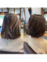 サトシオダクラ(SATOSHI ODAKURA)&nbsp;落ち着きブラウン×やわらか質感スタイル