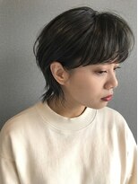 ニューヨークニューヨーク 阪急高槻店(NYNY)&nbsp;イメチェンショートウルフ前髪ありダークアッシュ30代40代