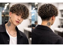 ラディックス(LADiX)の雰囲気（メンズ/men's/ツイスト/ツイストスパイラル/パーマ/ハイライト）