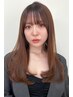 カット +髪質改善カラー+髪質改善トリートメント+スチーム ¥17000