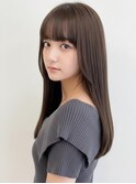 ◎髪質改善×艶感縮毛矯正で叶える美髪ロングヘア夏カラー