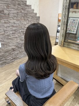 ヘア カンパニー トワ 千葉店(TOWA) 千葉/千葉駅/ダークブルー/ミルクティーブロンド/ヘッドスパ