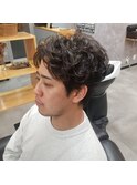 スパイキーショート＋ニュアンスパーマ