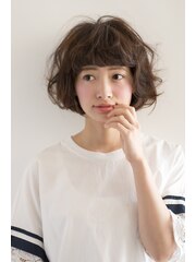 【ｋｅｅｐ　ｈａｉｒ　ｄｅｓｉｇｎ】ラフ感×フレンチボブ