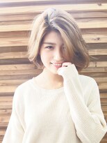 リベラ(LIBERA)&nbsp;【Libera表参道】☆大人ミディ×パールグレージュ☆