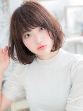 モッズヘア 越谷(mod's hair) 重く見えない暗髪ミディa