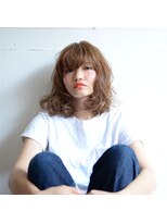 シータ(CITA)&nbsp;ランダムウエーブ×アッシュベージュ