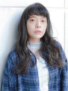 ルティア(Lutia) 流しバング ゆるふわウェーブ 大人可愛い★★