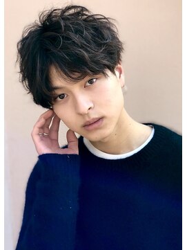 アグ ヘアー ロナック 宇都宮西川田店(Agu hair ronach) 《Agu hair》無造作ツーブロックアップバングショート