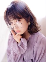 ロンドローズ 名古屋(Lond damaskRose)&nbsp;【Lond damaskRose】耳かけで可愛いラフカールココアベージュ