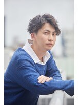 メンズサロンドットリアン(dot. lien)&nbsp;【men’s salon dot. Tokyo】ゆるウェーブかきあげバング