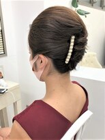 リサ 恵比寿(risa.)&nbsp;ルーズな夜会巻き