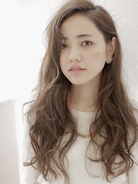 モードケイズ 那覇新都心店(MODE K's) センターパートふわミディ 雰囲気の出せるかきあげスタイル
