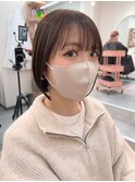 ショートボブ/ミニボブ/マッシュ/切りっぱなし/柏駅