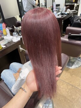 ゼスト フィーノ(ZEST fino) 【ZEST立川 橋本姫奈】暗染履歴ありからのピンクカラー！