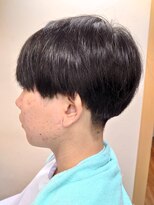 ヘアーカットデザインサロン スマッシュ 田町店(Hair cut design salon Smash)&nbsp;ツーブロックバーバーマッシュ ショート ビジネスマン 学生 黒髪