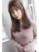 ヘアーズ ベリー 竹鼻店(hairs BERRY) シースルーバング