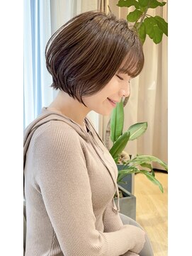 カルナ バイ エルモ(calna by ELMO) calna by ELMO/ショートボブ/ハンサムショート/丸みショート