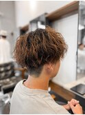 【IRIE HAIR赤坂】メンズカット×スパイラルパーマ×刈り上げ