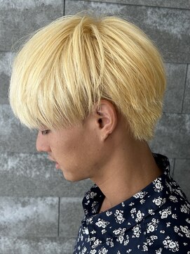 ニアウ 伊勢崎連取店(Niau) メンズマッシュパーマツイストスパイラルパーマ波巻きパーマ