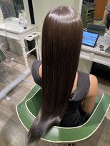 アルル 銀座(alulu)&nbsp;髪質改善☆ツヤ髪ブラウンロングヘア