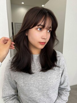 ソヨン 奈良店(SOYON) ひし形カールミディ×ミストバング