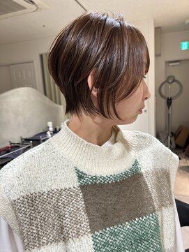 ナイン バイ アソビ 銀座(Nyne by asobi) 30代40代50代◎絶壁解消/白髪ぼかし/大人ショートボブ【Nyne】