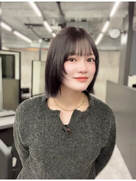 スターズ 船橋(STARS) くびれボブ似合わせハッシュカット