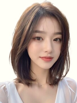 ラベスト キョウト(LOVEST) センターパート【前髪なし】ラフカジュアルなボブ