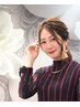 【ヘアセット+ポイントメイク】　￥8000　※キャッシュonly