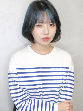 バース(BIRTH) 天神【BIRTH】フェイスフレーミングハイライト切りぱなしボブ10