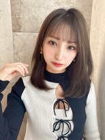 ロンド ジュルード 名古屋(Lond jeloud)&nbsp;ワンカールで決まるミディアムヘア♪
