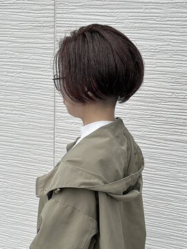 パルファンフラーヴ(PARFUN FLEUVE) ショートボブ×ブラウンベースカラー